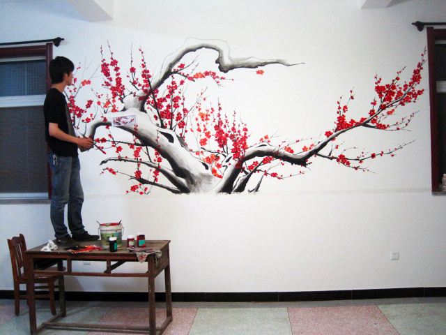 室內墻體繪畫