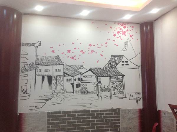 室內墻體繪畫