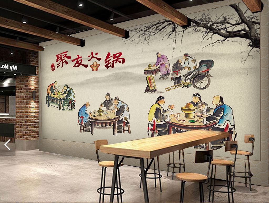 南昌餐館墻體彩繪,南昌外墻繪畫,南昌手繪墻壁畫,南昌墻繪幼兒園